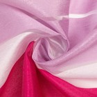 Тюль "Этель" 290х280 Гамма розовый (горизонтальная полоса) б/утяжелителя, 100% п/э - Фото 4