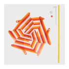 Ветерок «Полосатик», цвет оранжевый - Фото 4