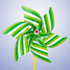 Ветерок «Полосатик», цвет зелёный - Фото 1