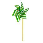 Ветерок «Полосатик», цвет зелёный - Фото 3