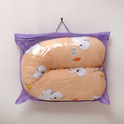 Подушка для беременных 30х190 бязь, на молнии, пенополистерол, сумка, Мишка с мороженым, цвет бежевый - Фото 4