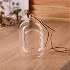 Флорариум «Цилиндр», с верёвкой, d=5×6 см, 8×12 см - Фото 2