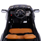 Электромобиль MERCEDES-BENZ G-Class NEW, EVA колёса, кожаное сидение, цвет чёрный глянец - Фото 6