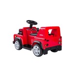 Электромобиль LAND ROVER DEFENDER, цвет красный - Фото 3