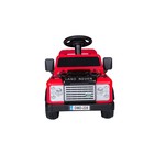 Электромобиль LAND ROVER DEFENDER, цвет красный - Фото 4