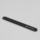 Пилка для ногтей, прямая, 80/100 грит, 18 см, фасовка 20 шт, чёрная - Фото 2