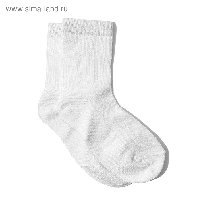Носки детские С699(С) цвет белый, р-р 16-18 - Фото 1