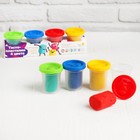 Набор для детского творчества «Тесто-пластилин, 4 цвета» - фото 8363912