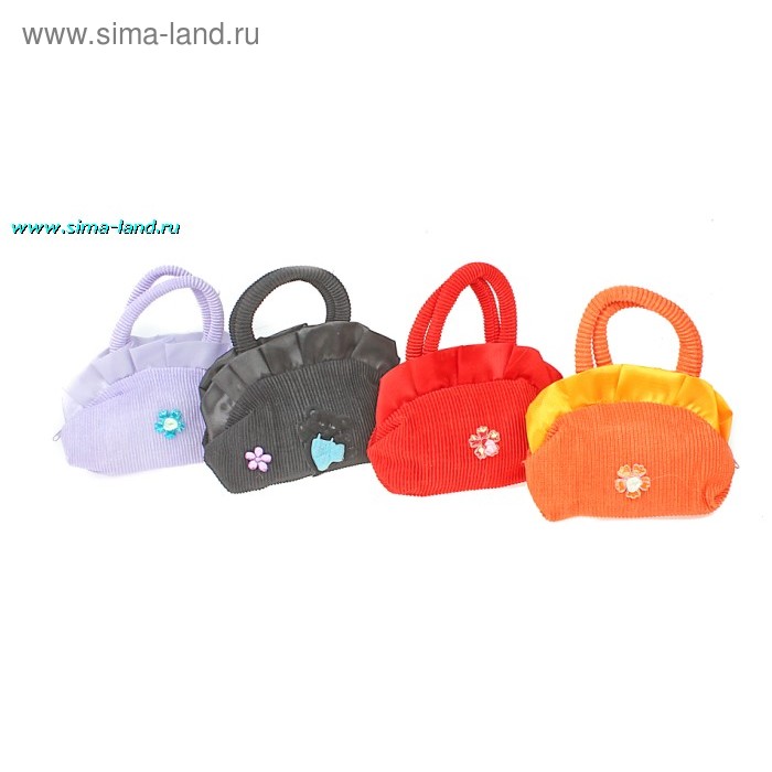 Сумочка детская "Праздничная с рюшами", микс - Фото 1