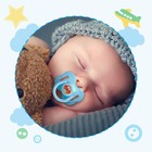 Соска - пустышка латексная классическая «Наш малыш», от 0 мес., голубой - Фото 5