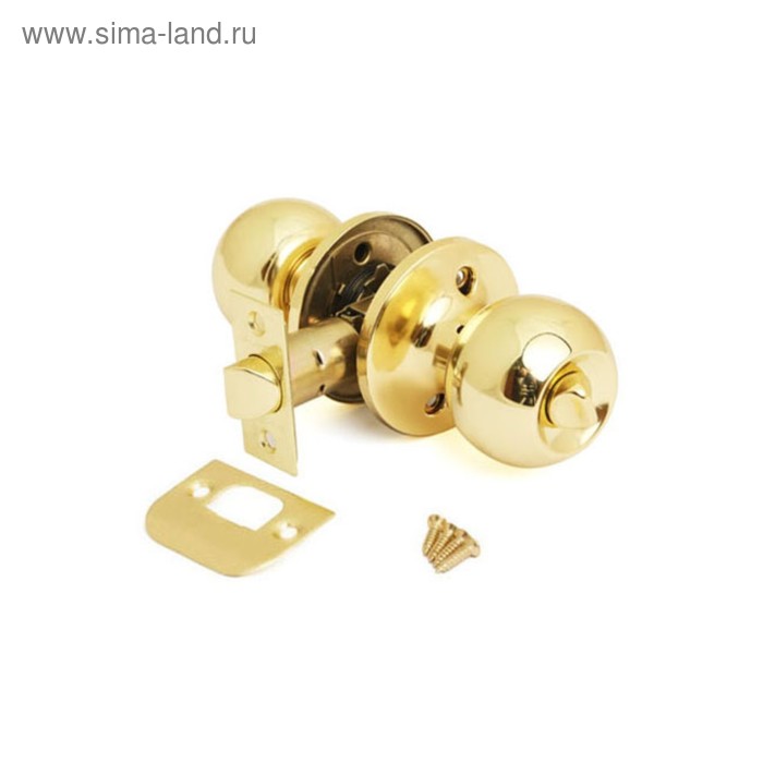 Ручка-защёлка AVERS 6072-03-G, с фиксатором, цвет золото - Фото 1