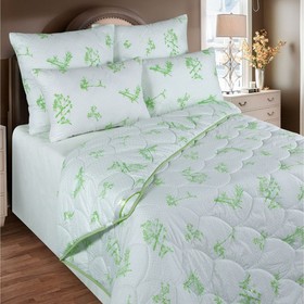 Одеяло станд. 140х205 см, бамбуковое волокно, ткань глосс-сатин, п/э 100%