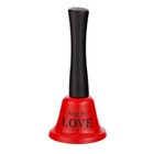 Колокольчик металлический, звонок настольный Ring for a love, 5×5×12.5 см, МИКС - Фото 2