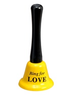 Колокольчик металлический, звонок настольный Ring for a love, 5×5×12.5 см, МИКС - Фото 4