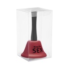 Колокольчик металлический, звонок настольный Ring for a sex, 13.5×7.5×7.5 см - Фото 5