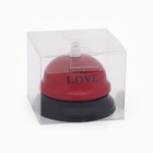 Звонок настольный Ring for a love, 7.5×7.5×6 см - Фото 4