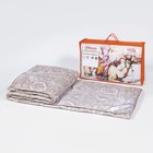 Одеяло облегченное 140х205 см, шерсть верблюда, ткань тик, п/э 100% - Фото 5