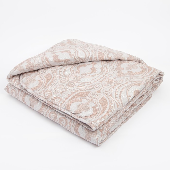 Одеяло облегченное 140х205 см, шерсть верблюда, ткань тик, п/э 100% - фото 1887759895