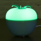 Лампа настольная 2W USB "Яблоко" загорается при дуновении, меняет цвета МИКС 10х11х11 см - Фото 7