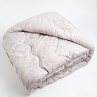 Одеяло зимнее ОВТ-17 172х205см, шерсть верблюда, ткань тик, пэ100% - Фото 1