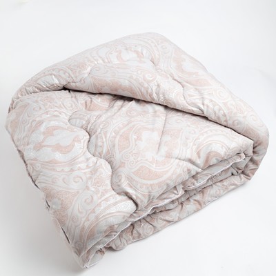 Одеяло зимнее ОВТ-17 172х205см, шерсть верблюда, ткань тик, пэ100%