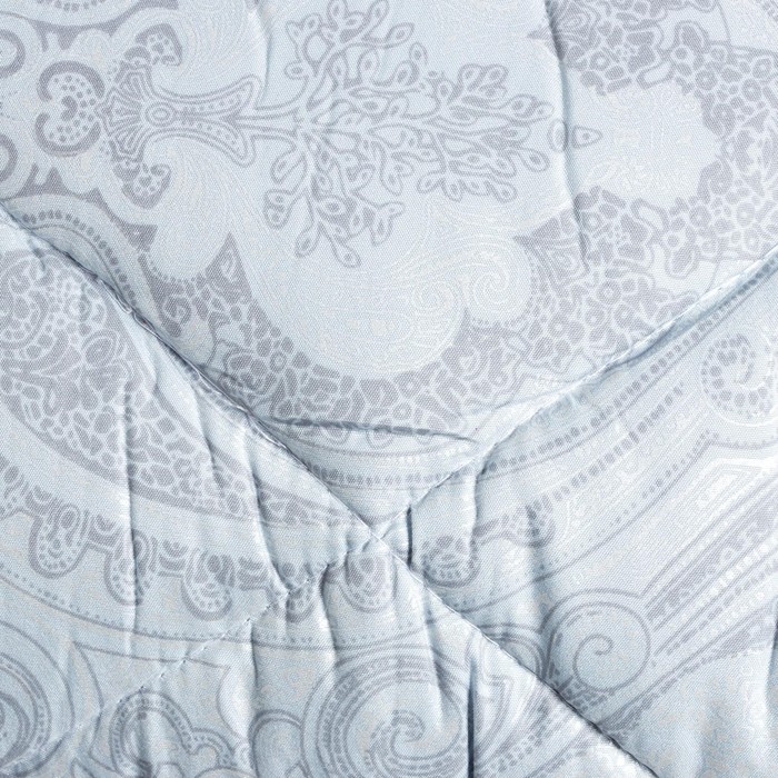 Одеяло зимнее 140х205 см, бамбуковое волокно, ткань тик, п/э 100% - фото 1906895369