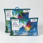 Подушка стёганная 70×70 см, бамбуковое волокно, ткань тик, п/э 100% 2935783