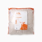 Подушка стёганная 70×70 см, овечья шерсть, ткань глосс-сатин, пэ100% 2935810