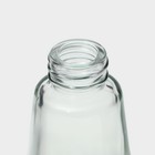 Бокал для коктейля Доляна «Лампочка», 280 мл, 7×15 см, с трубочкой, стекло, МИКС - Фото 4