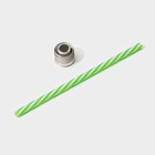 Бокал для коктейля Доляна «Лампочка», 280 мл, 7×15 см, с трубочкой, стекло, МИКС - Фото 5