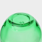 Бокал стеклянный для коктейля с трубочкой Доляна «Лампочка», 280 мл, 7×15 см, цвет МИКС - фото 4585365