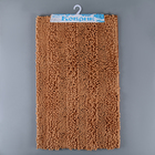 Коврик «Букли полоски», 50×80 см, цвет коричневый - Фото 4