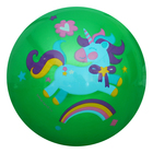 Мяч детский Пони, 22 см, 70 гр, цвета микс - Фото 1