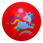 Мяч детский Пони, 22 см, 70 гр, цвета микс - Фото 4