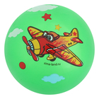 Мяч детский Самолетик, 22 см, 70 гр, цвета микс - Фото 5
