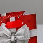 Пакет подарочный ламинированный вертикальный, упаковка, «От всего сердца», S 12 х 15 х 5,5 см - Фото 3