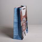 Пакет подарочный ламинированный вертикальный, упаковка, «Бери от жизни всё», ML 23 х 27 х 8 см - Фото 2