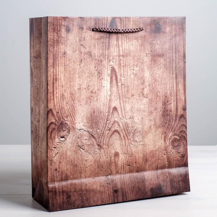 Пакет подарочный ламинированный вертикальный, упаковка, «Больших побед», L 31 х 40 х 9 см - фото 1918751512