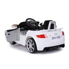 Электромобиль AUDI TT RS, EVA колёса, кожаное сидение, цвет белый - Фото 3