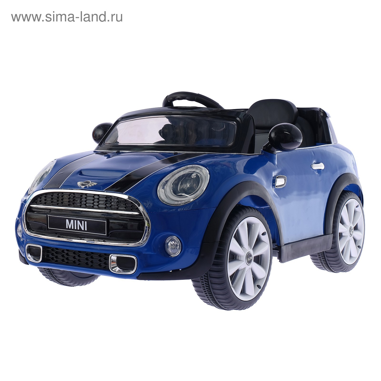 Электромобиль MINI COOPER, цвет синий (2621045) - Купить по цене от 9  450.00 руб. | Интернет магазин SIMA-LAND.RU