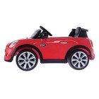 Электромобиль MINI COOPER, цвет красный - Фото 2