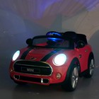Электромобиль MINI COOPER, цвет красный - Фото 8