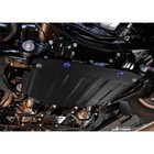Защита картера Rival , часть 2, для Lexus LX III 2007-2015 2015-н.в./Toyota Land Cruiser 200 2007-2015 2015-н.в., сталь 1.8 мм, с крепежом, 111.5714.3 - фото 8364274