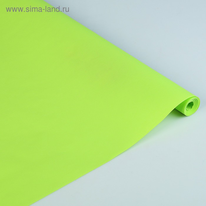 Калька для цветов "Зелёное яблоко", 0,5 х 10 м - Фото 1