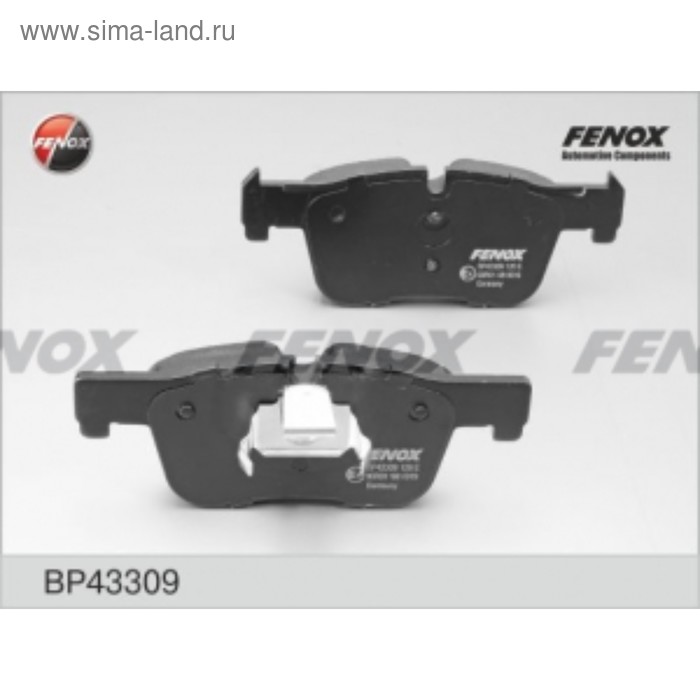 Колодки тормозные FENOX bp43309 - Фото 1