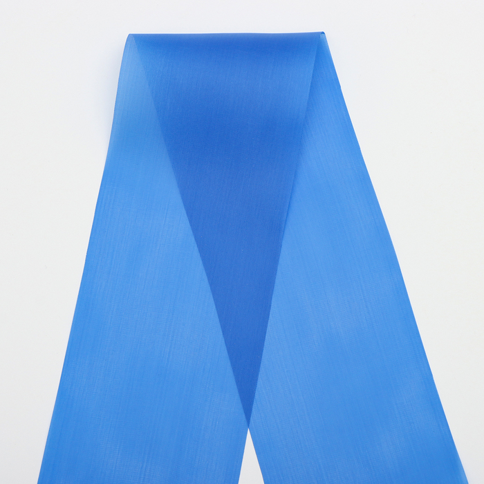 Лента "Выпускник начальной школы", шёлк синий с годом фольга - фото 1884820465