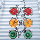 Сорочка для девочки "Fruity bike" 690 цвет голубой, р-р 34 - Фото 5
