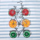 Сорочка женская "Fruity bike" 571 цвет голубой, р-р 44 - Фото 3