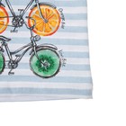 Комплект для девочки (футболка, бриджи) "Fruity bike" 6211 цвет голубой, р-р 28 - Фото 6