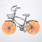 Комплект женский (футболка, шорты) "Orange Bike" 2014 цвет белый, р-р 44 - Фото 3